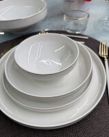 Geschirrset 25-tlg Carola Gold