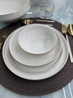 Geschirrset 25-tlg Claudia Gold